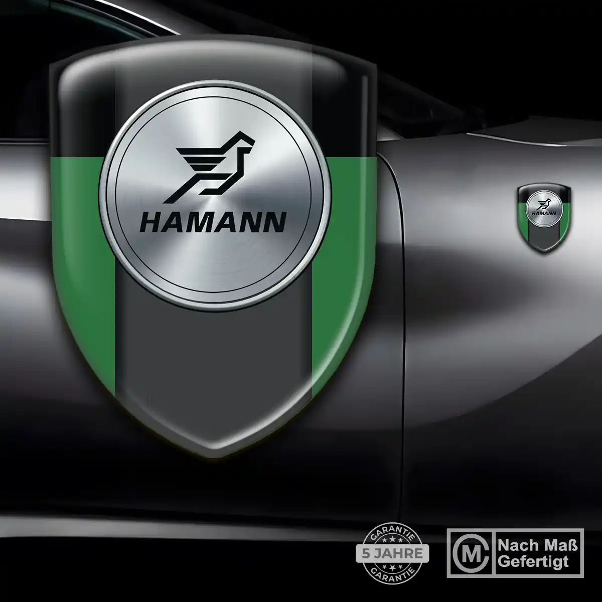Hamann Wappen Emblem Auto Erstklassige Qualität