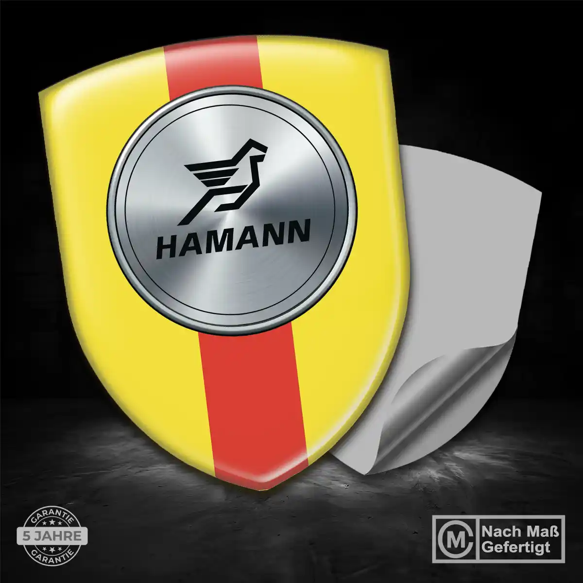 Hamann Wappen Emblem Auto Interieurdesign