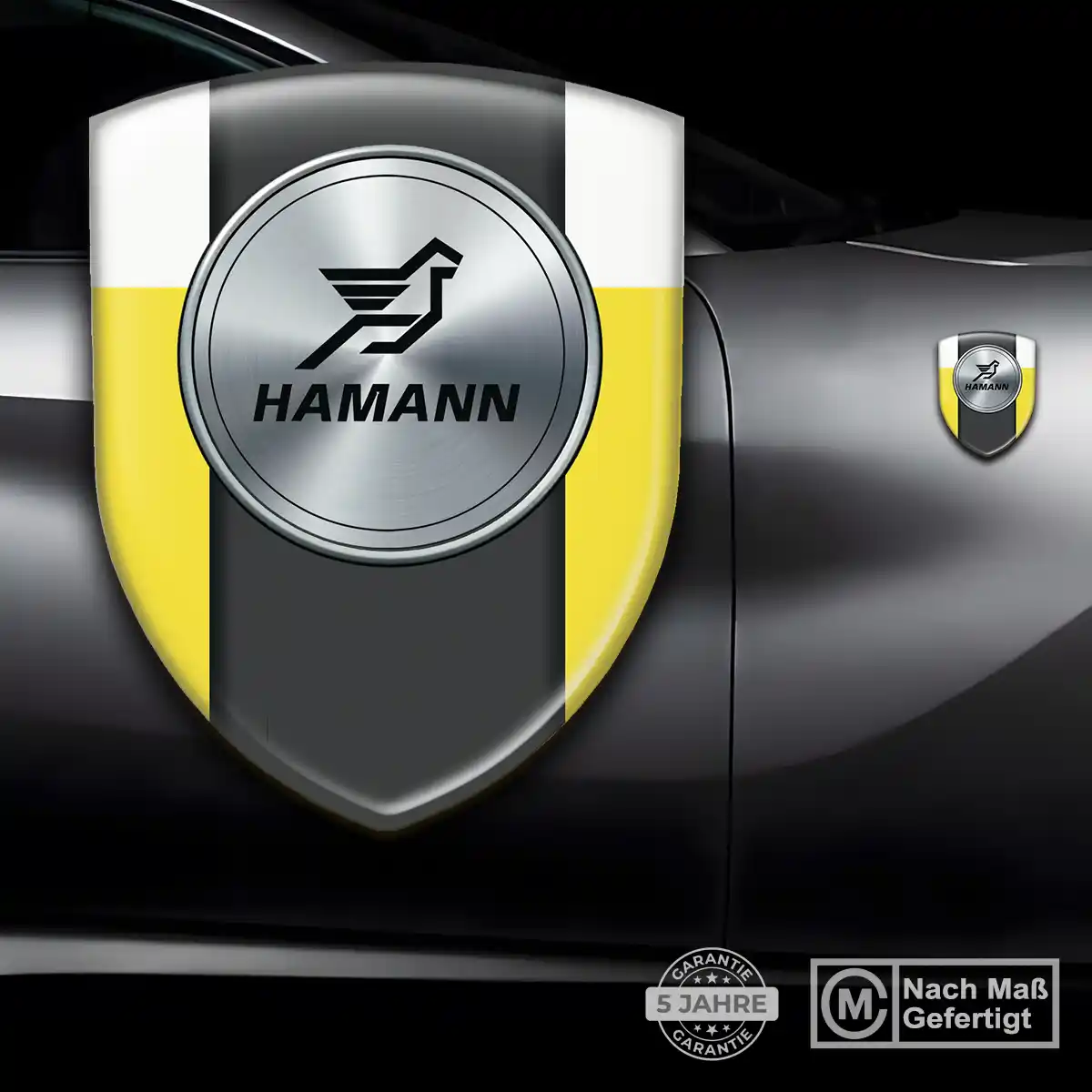 Hamann Wappen Emblem Auto Modernes Design