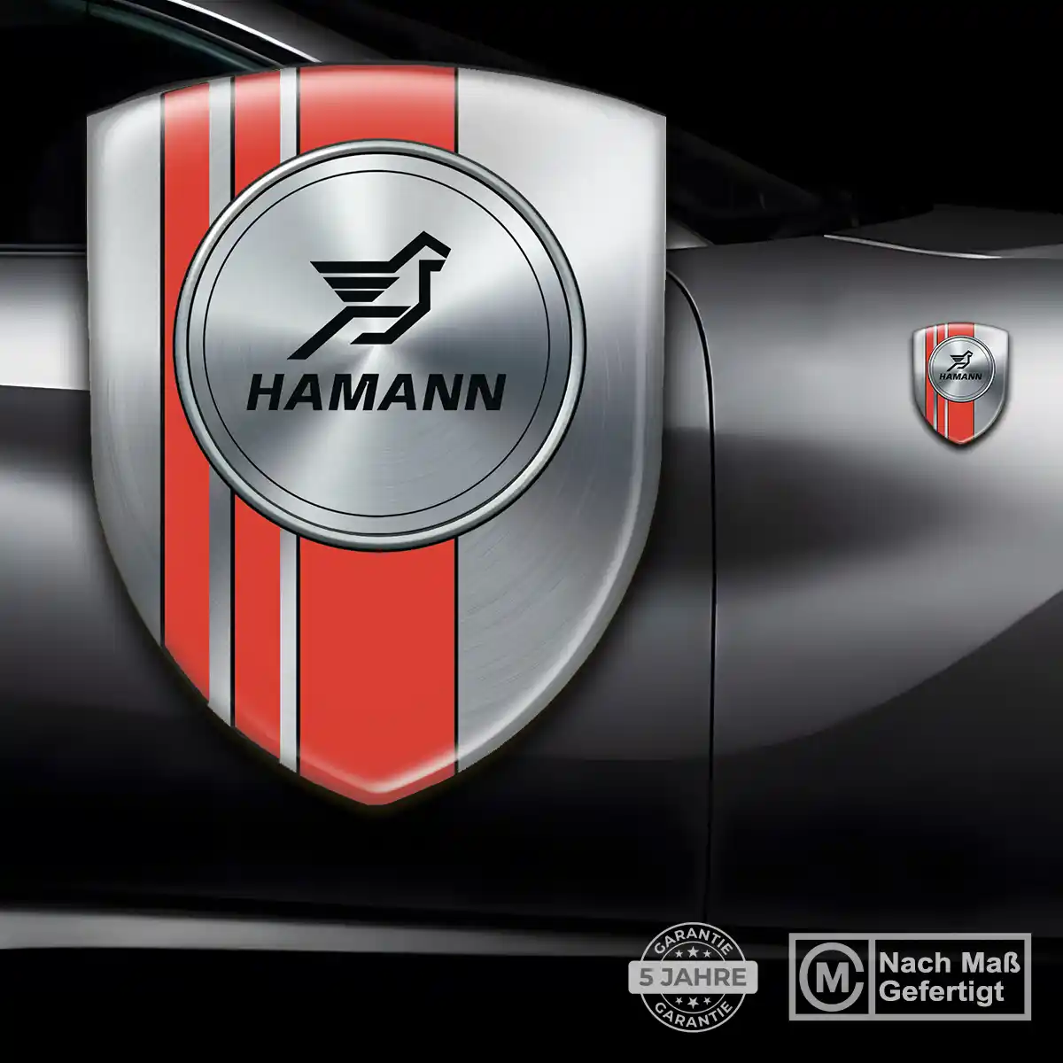 Hamann Wappen Emblem Auto Premium-Edition