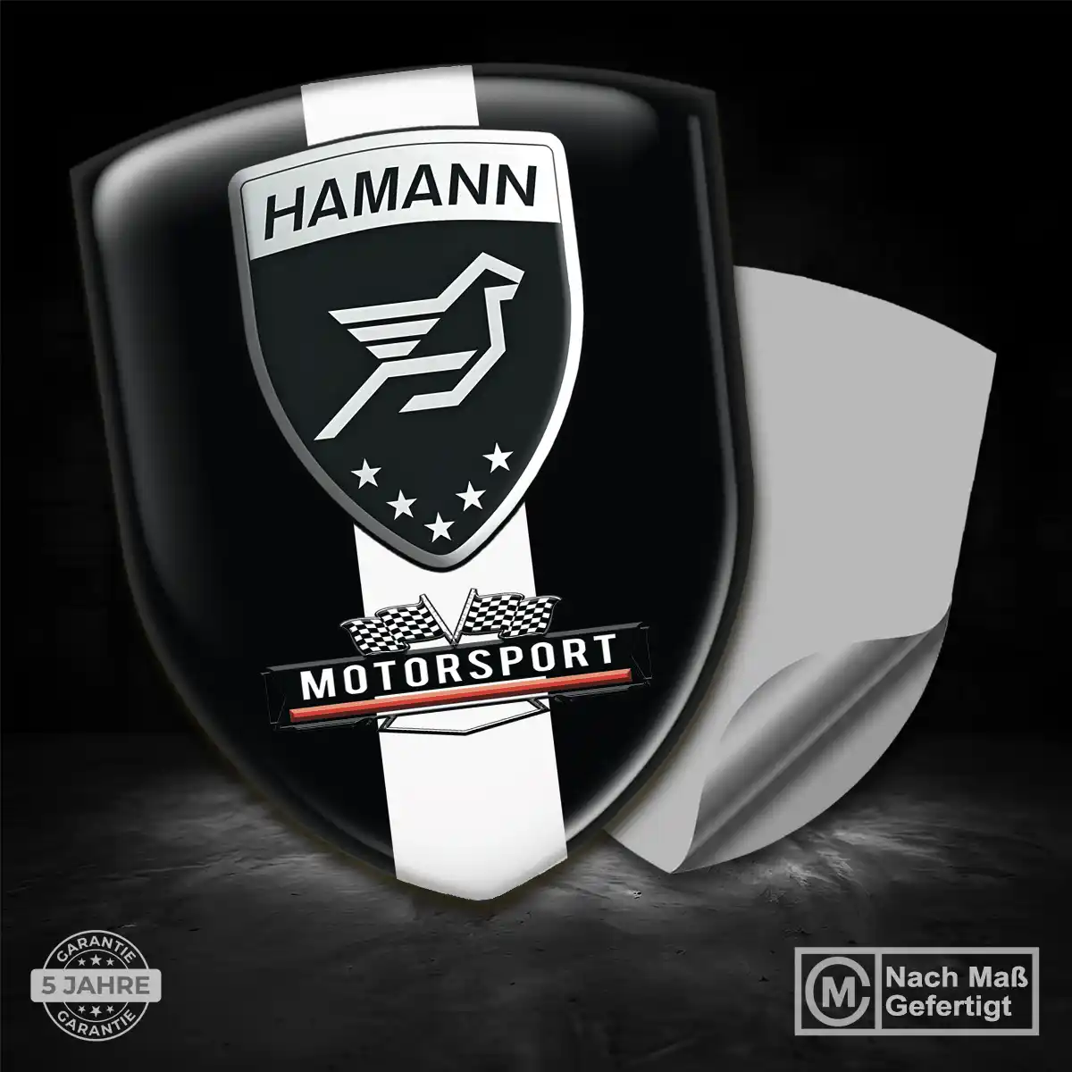 Hamann Wappen Emblem Auto Tuningfahrzeug