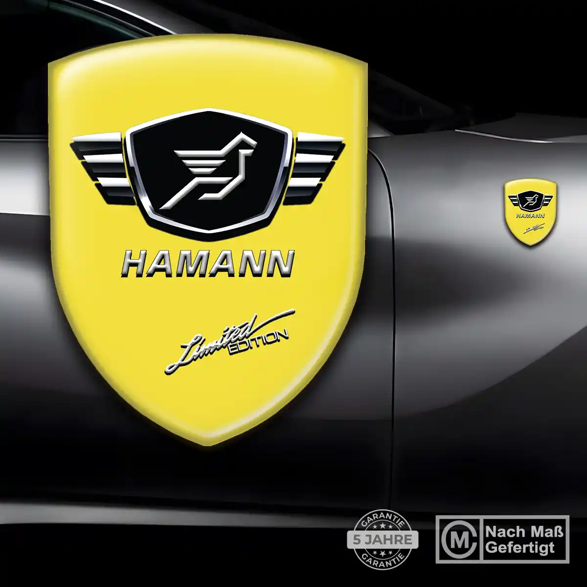 Hamann Wappen Emblem Erstklassige Qualität