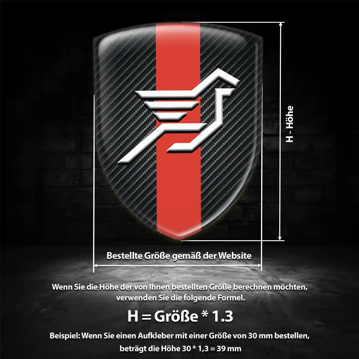 Hamann Wappen Emblem Hochwertiges Harz