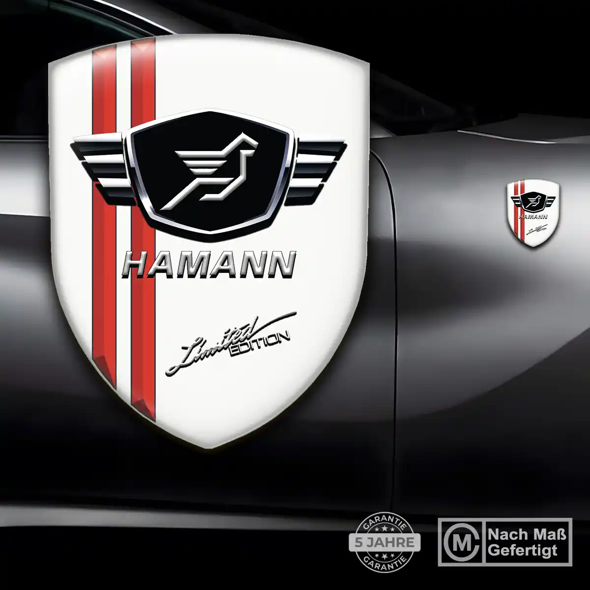 Hamann Wappen Emblem Hohe Qualität
