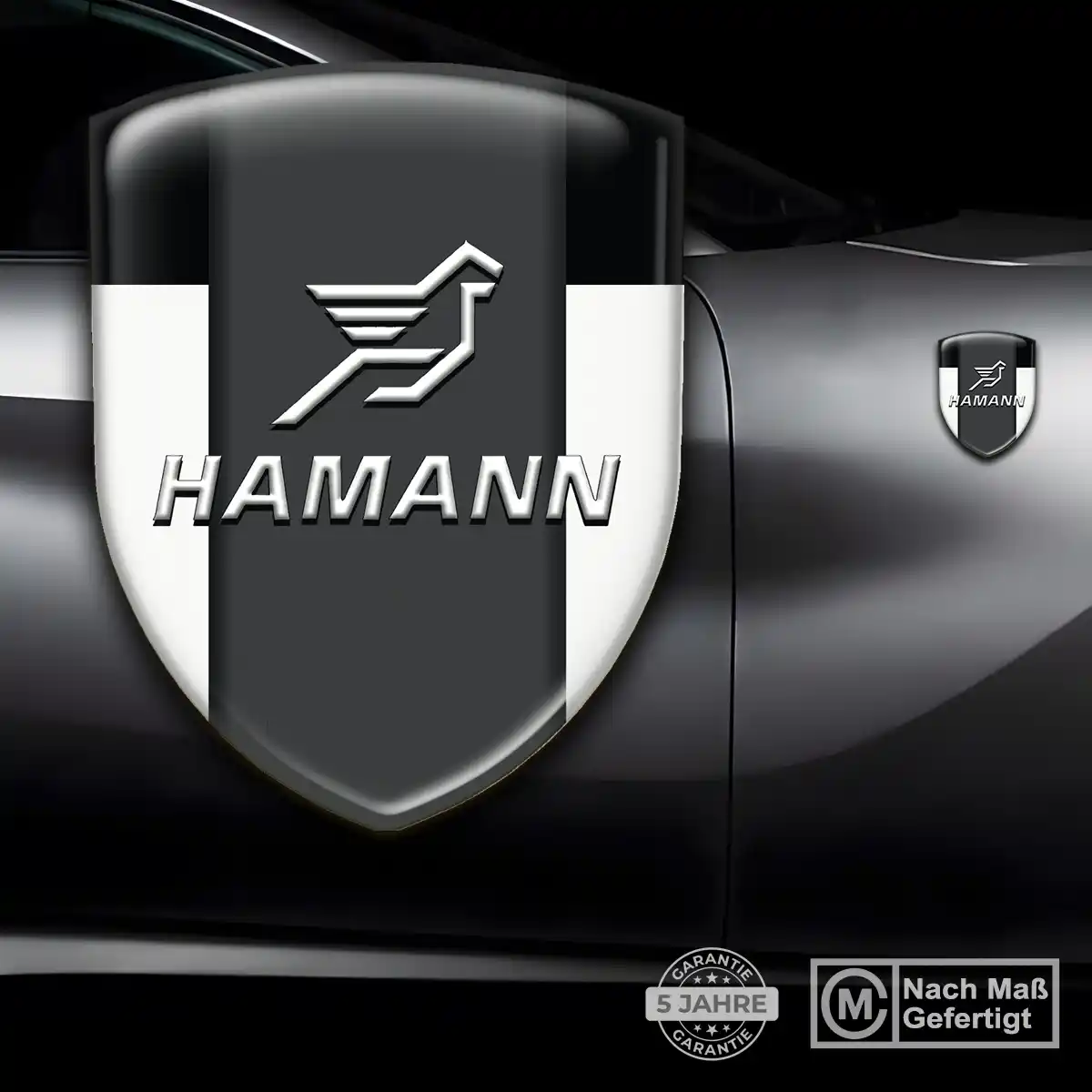 Hamann Wappen Emblem Interieurdesign