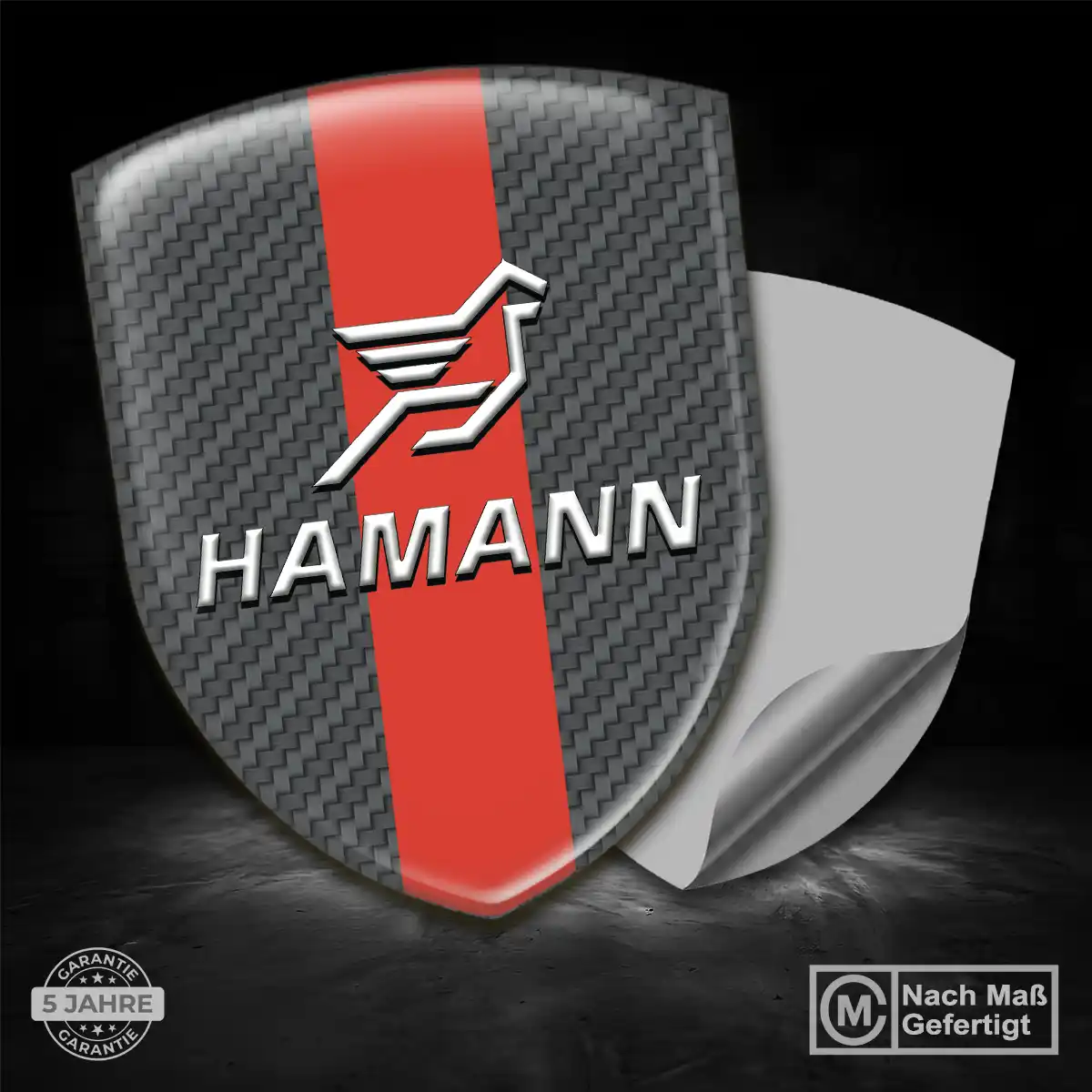 Hamann Wappen Emblem Stilvolles Design