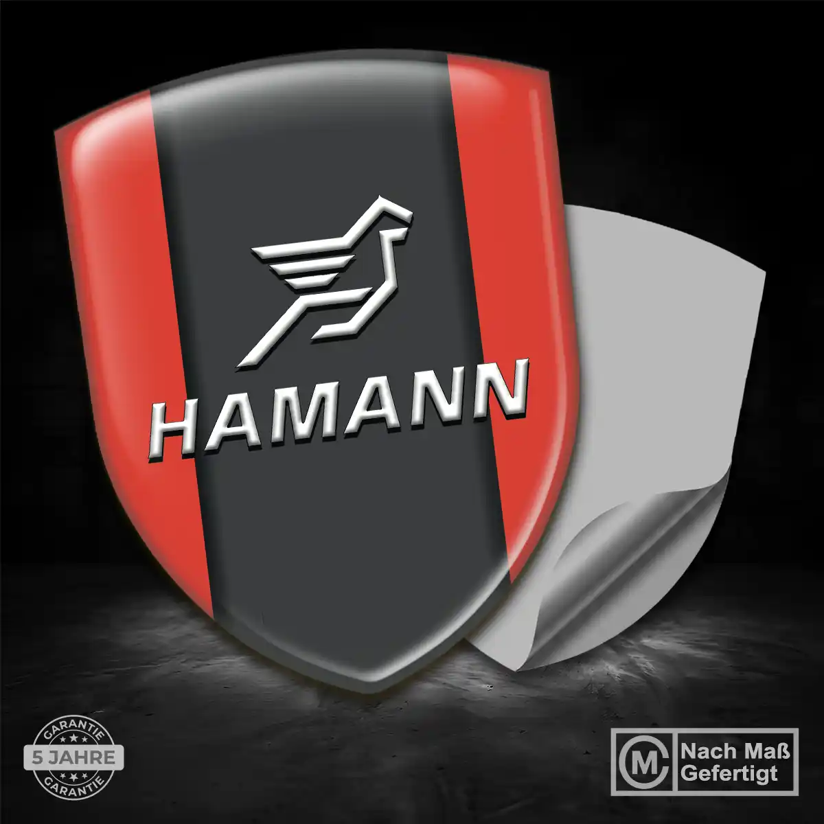Hamann Wappen Emblem Tuningfahrzeug