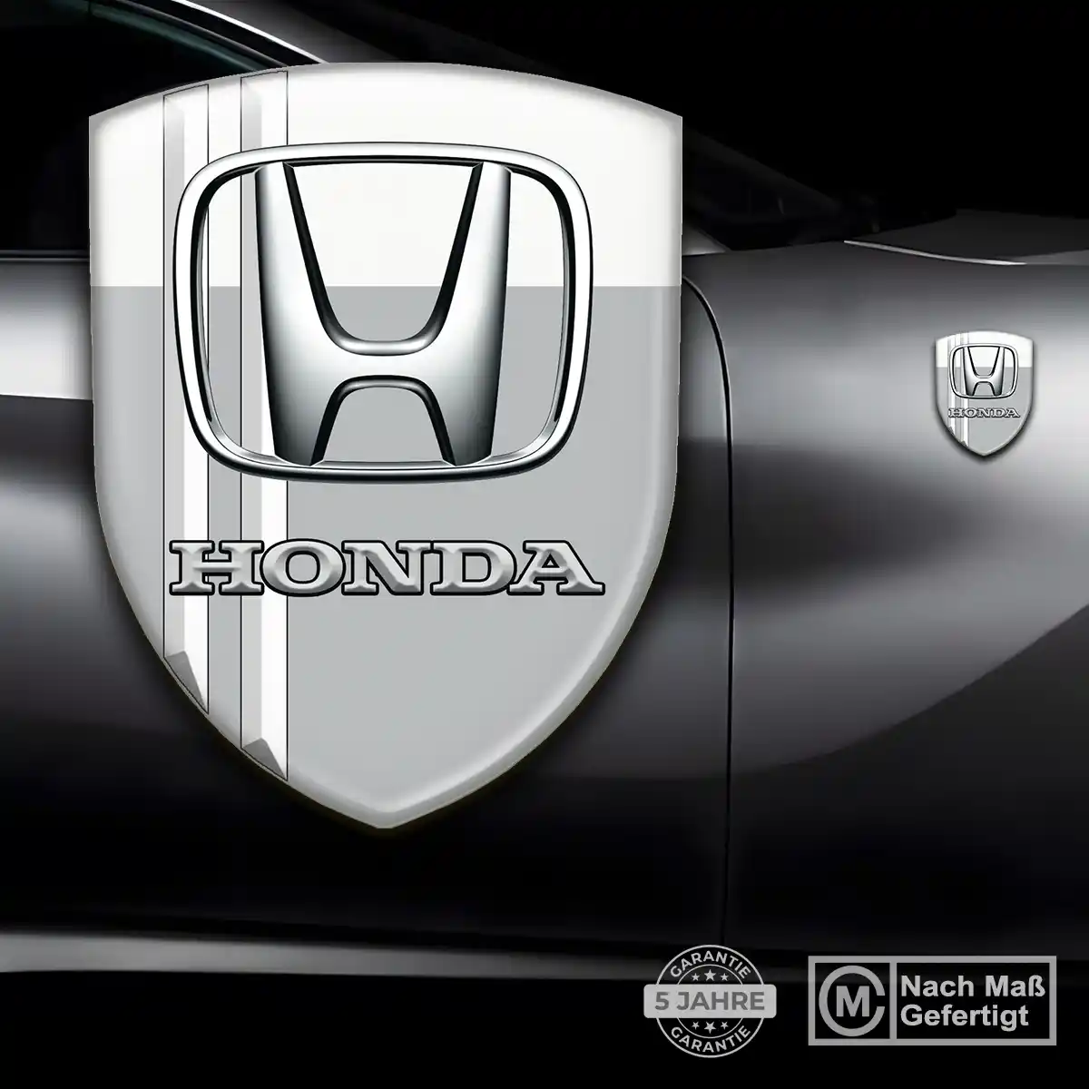 Honda 3D Gel Aufkleber Auto Elegantes Design