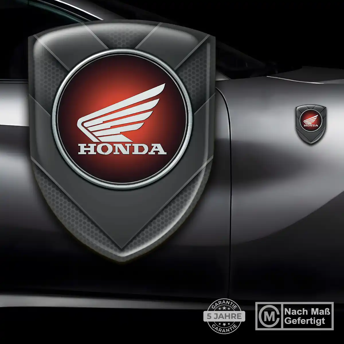 Honda 3D Gel Aufkleber Auto Interieurdesign
