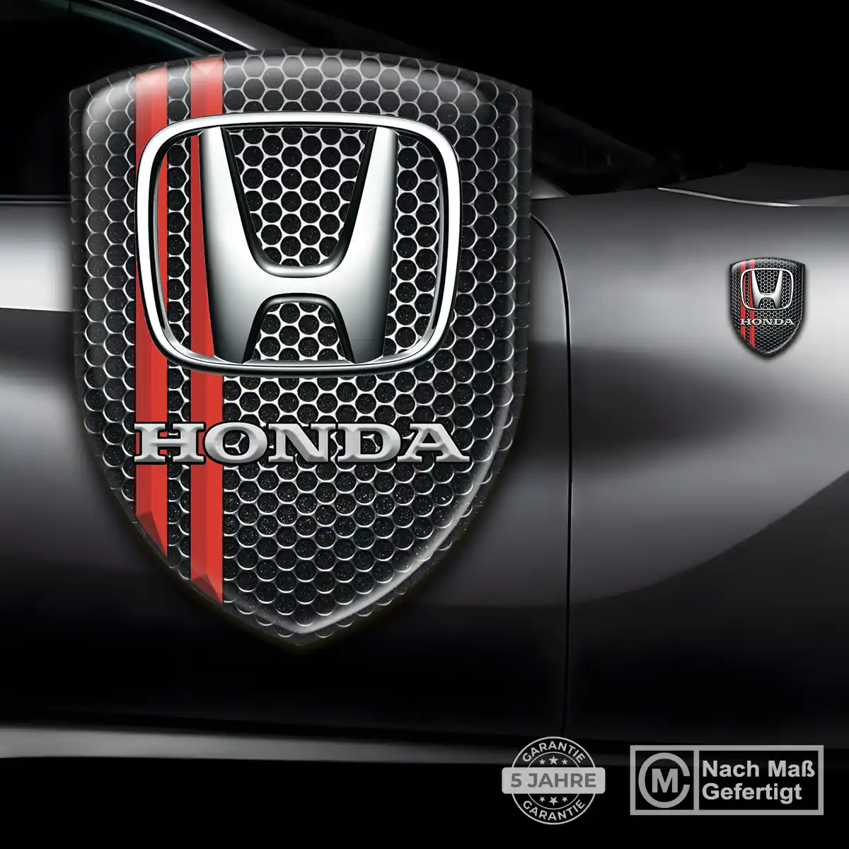 Honda 3D Gel Aufkleber Auto Luxus-Edition