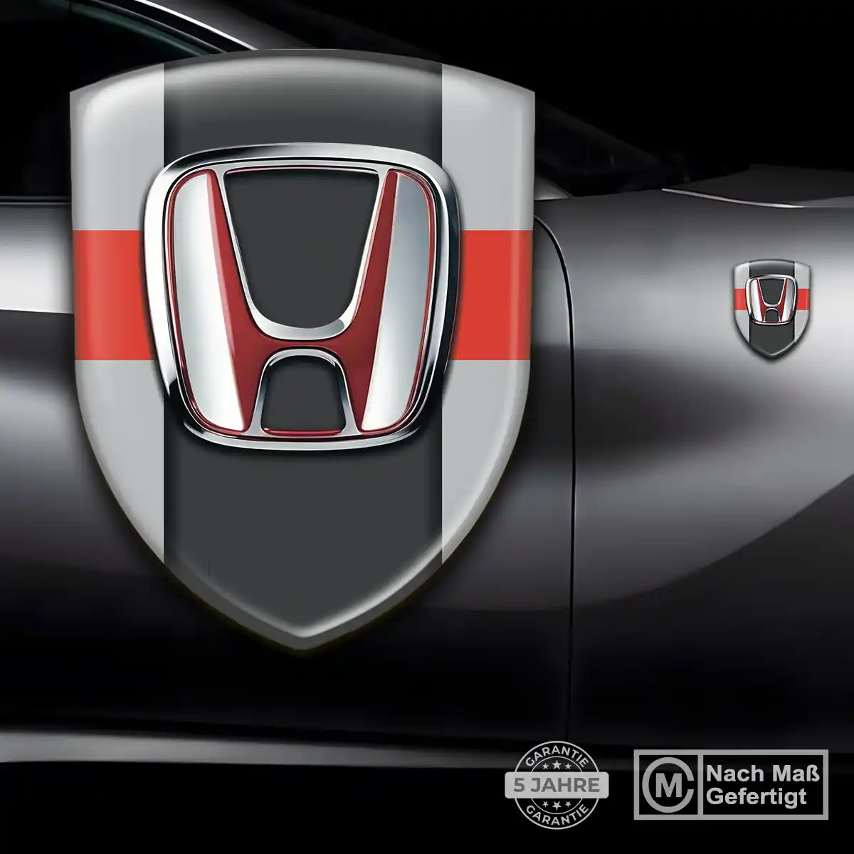 Honda 3D Gel Aufkleber Auto Markenedition