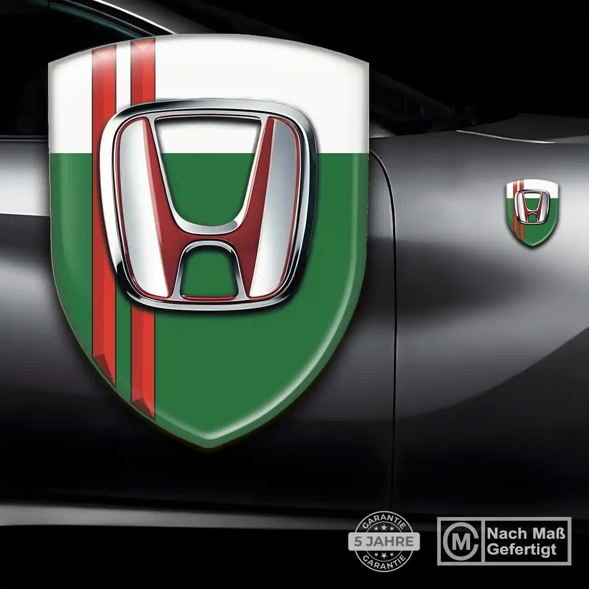 Honda 3D Gel Aufkleber Auto Modernes Design