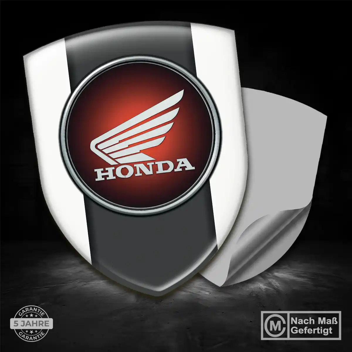 Honda 3D Gel Aufkleber Auto Premium-Edition