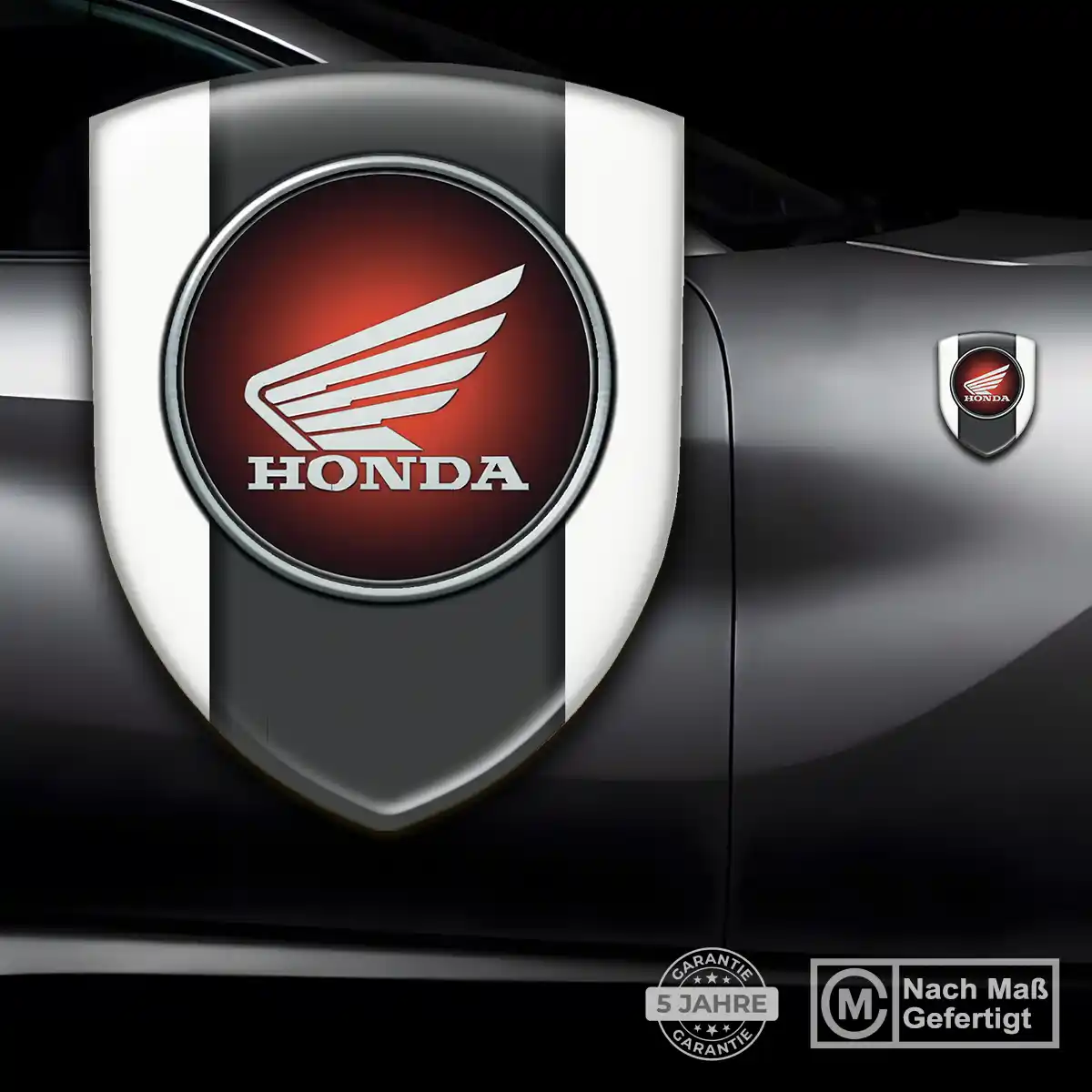 Honda 3D Gel Aufkleber Auto Premium-Edition