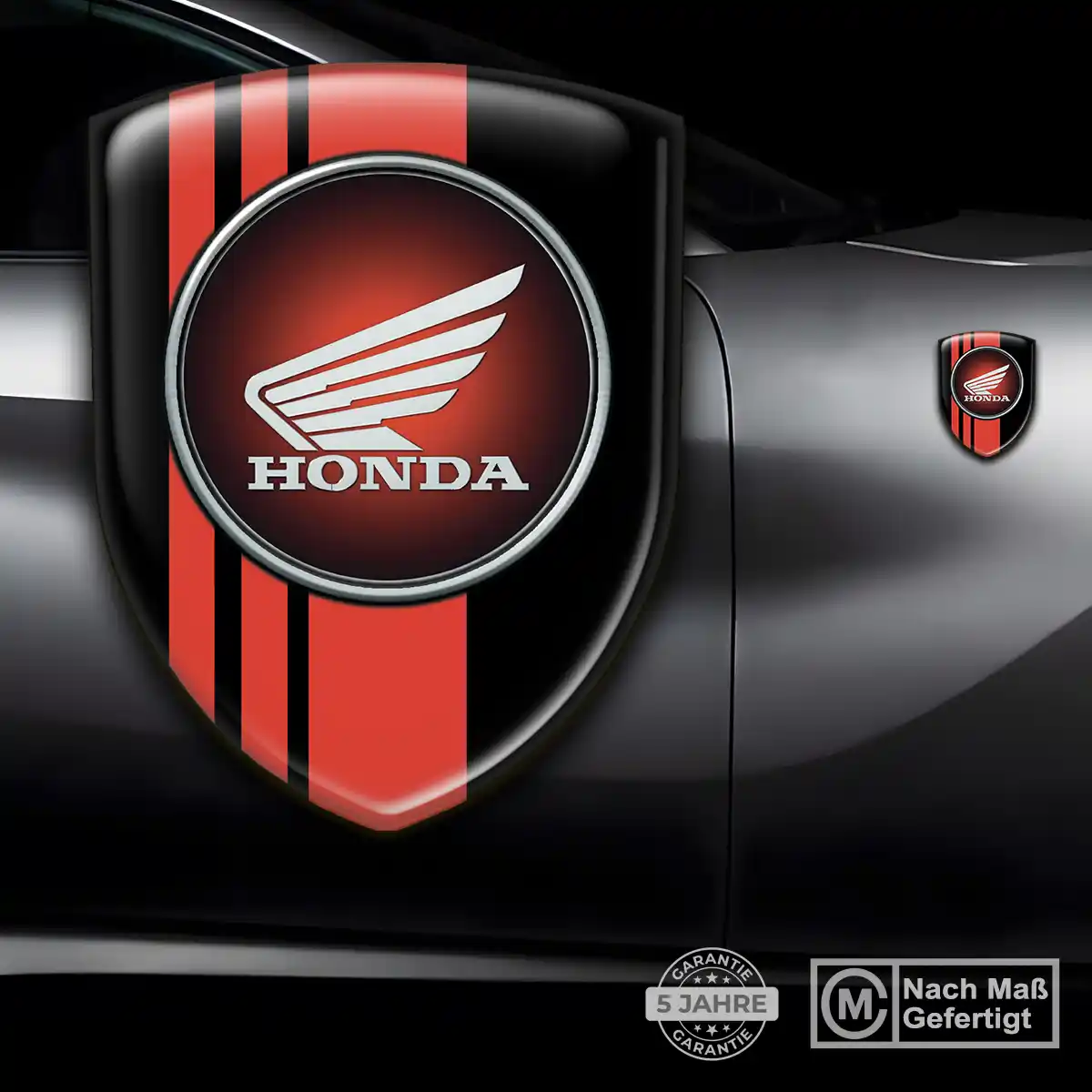 Honda 3D Gel Aufkleber Auto Premiumqualität