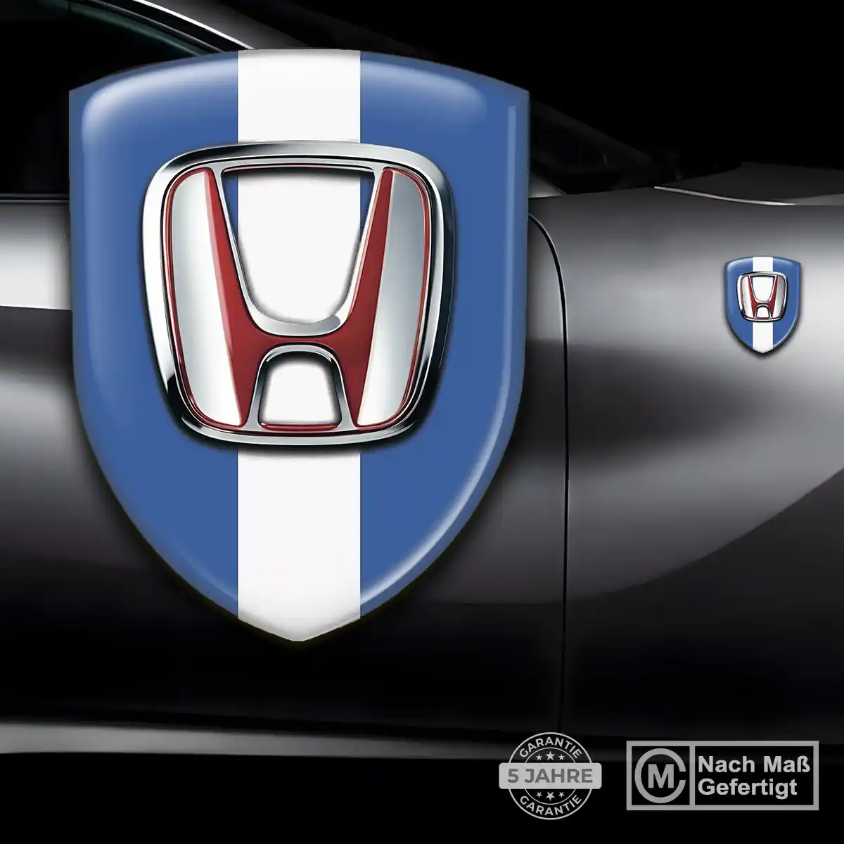 Honda 3D Gel Aufkleber Auto Stilvolles Design