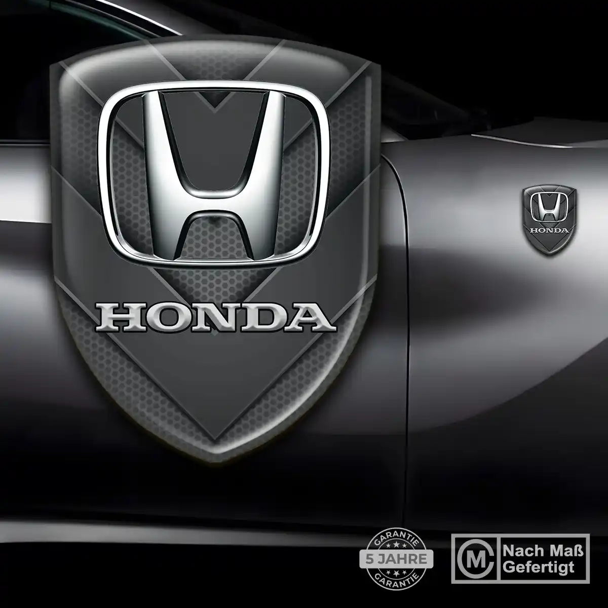 Honda 3D Gel Aufkleber Edles Design