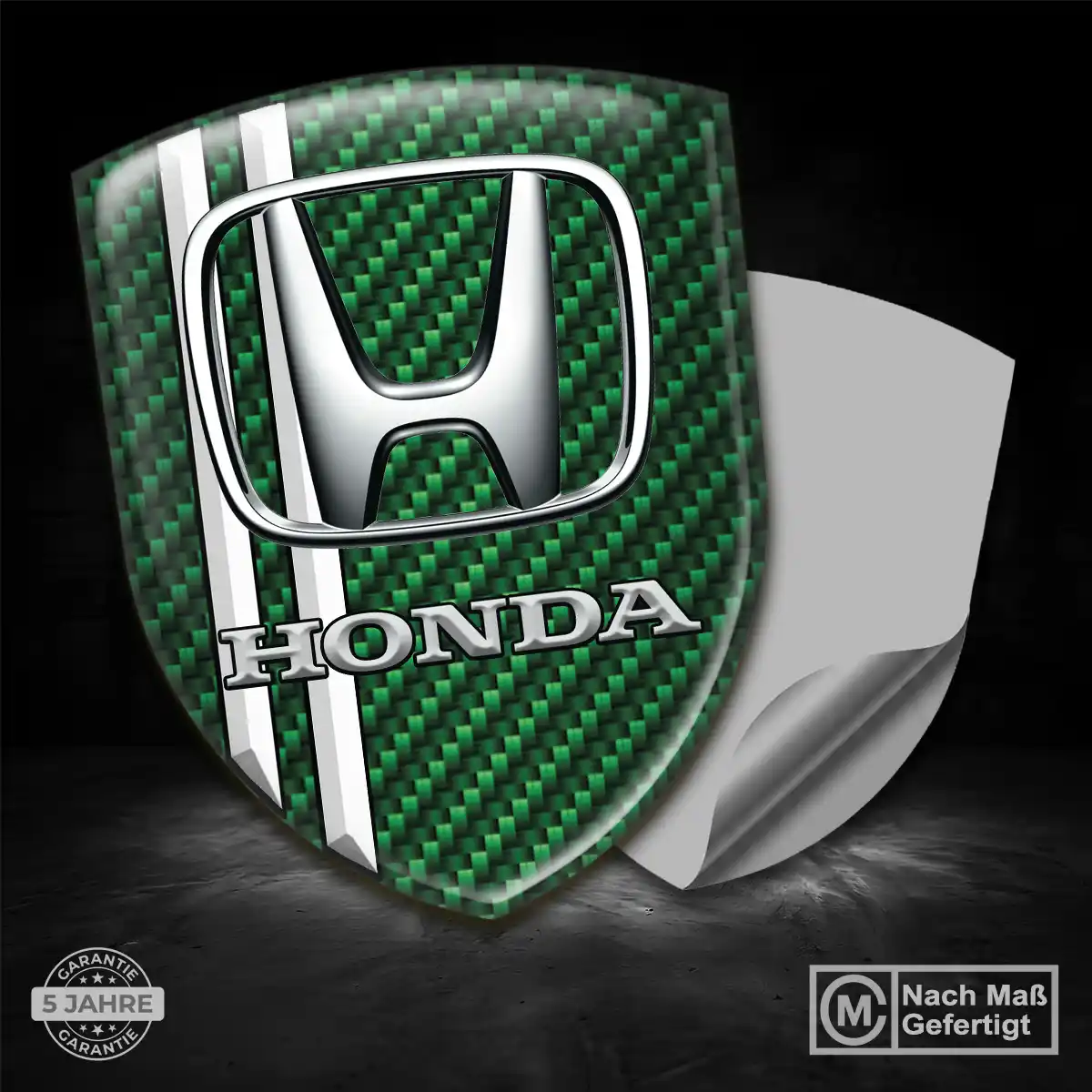 Honda 3D Gel Aufkleber Emblem Ausdrucksstarkes Design