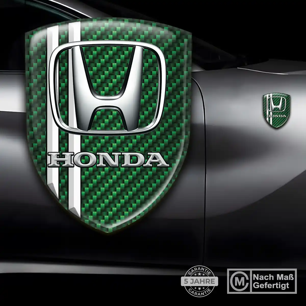 Honda 3D Gel Aufkleber Emblem Ausdrucksstarkes Design