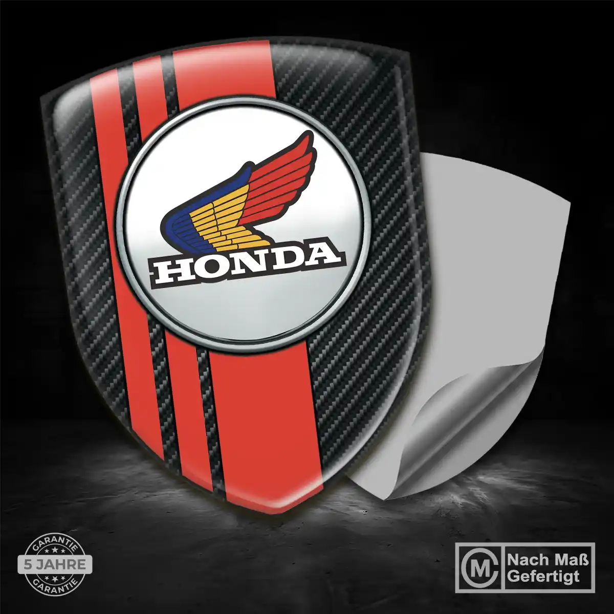 Honda 3D Gel Aufkleber Emblem Auto Exterieurdesign