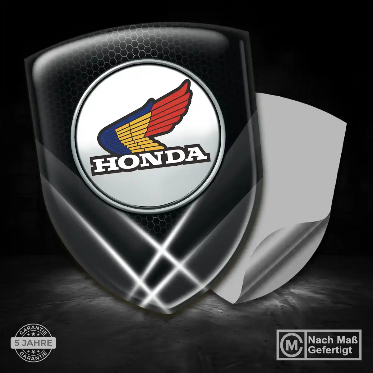 Honda 3D Gel Aufkleber Emblem Auto Interieurdesign