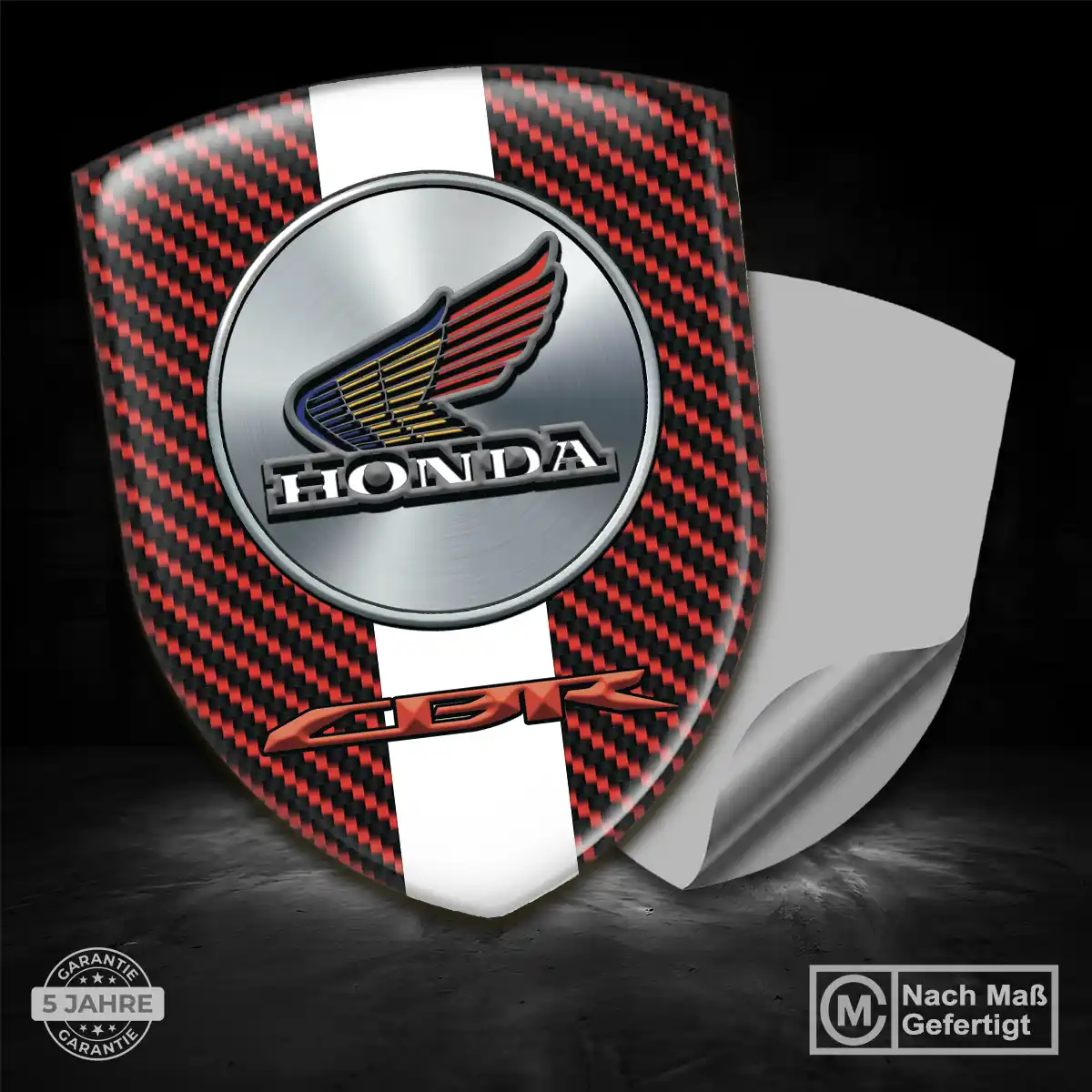 Honda 3D Gel Aufkleber Emblem Auto Premiumqualität