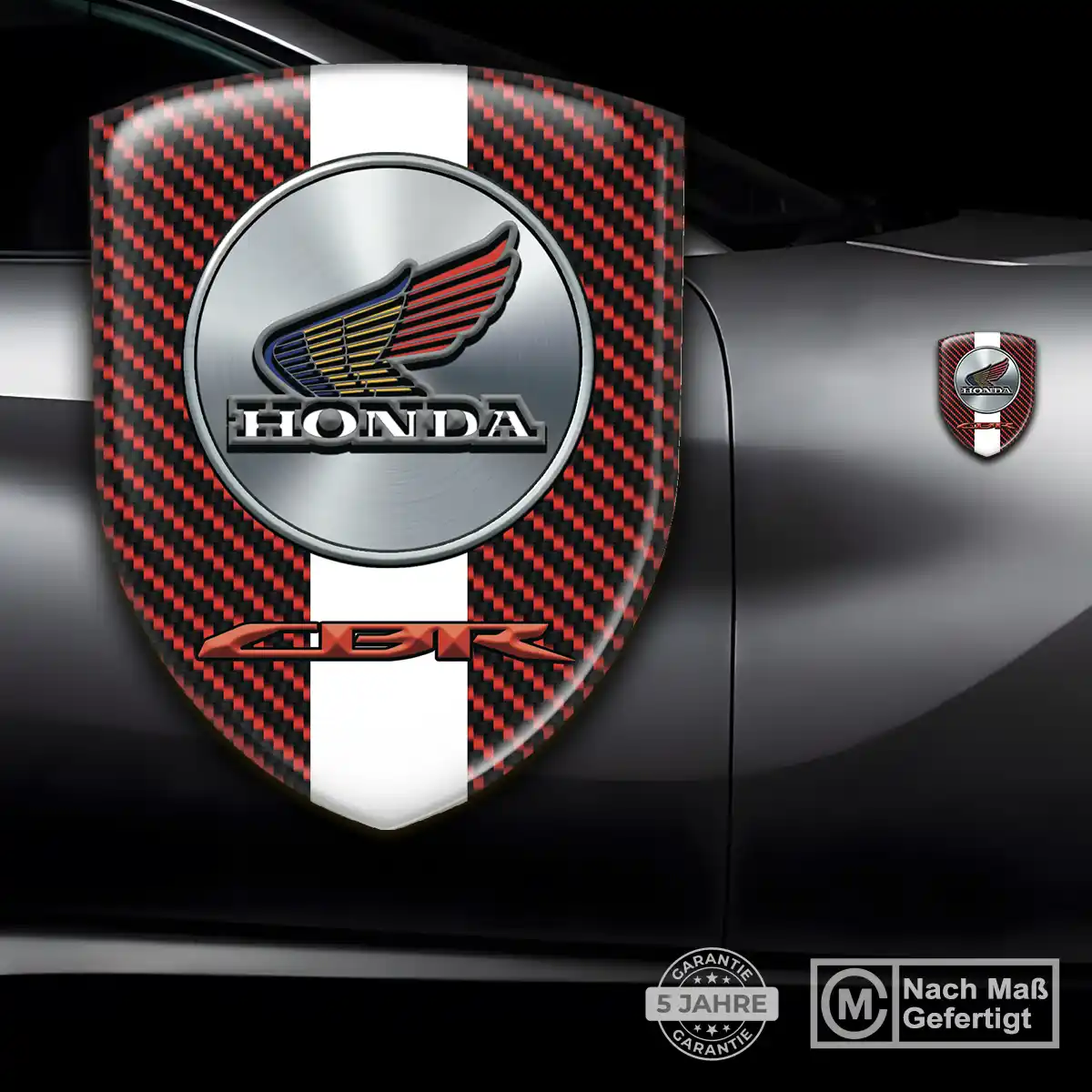 Honda 3D Gel Aufkleber Emblem Auto Premiumqualität