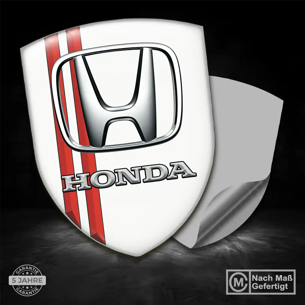 Honda 3D Gel Aufkleber Emblem Auto Stilvolles Design