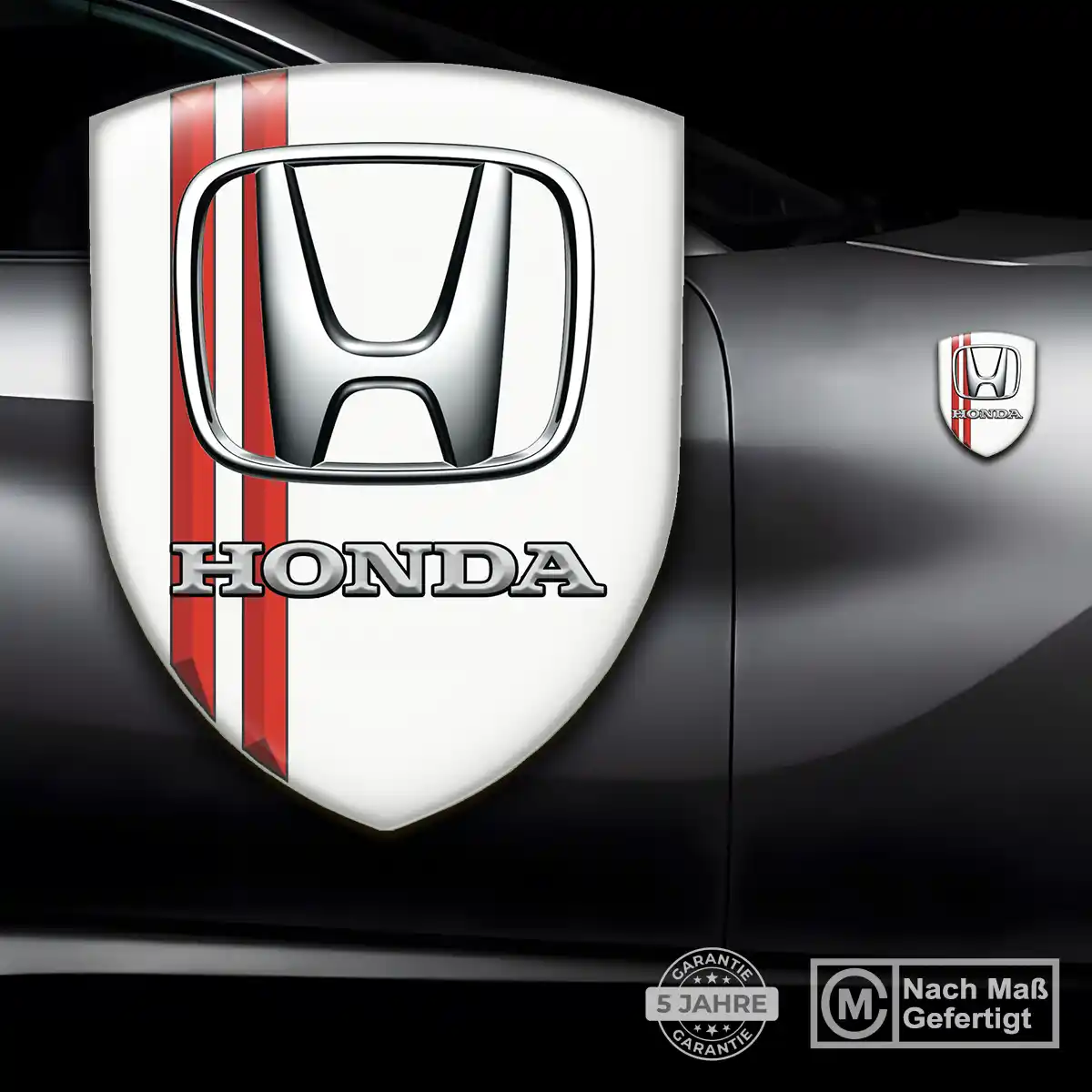 Honda 3D Gel Aufkleber Emblem Auto Stilvolles Design