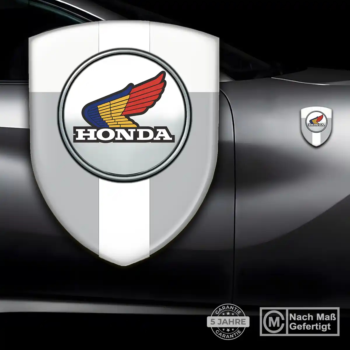 Honda 3D Gel Aufkleber Emblem Edles Design