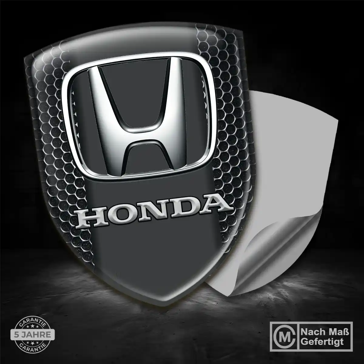 Honda 3D Gel Aufkleber Emblem Exterieurdesign