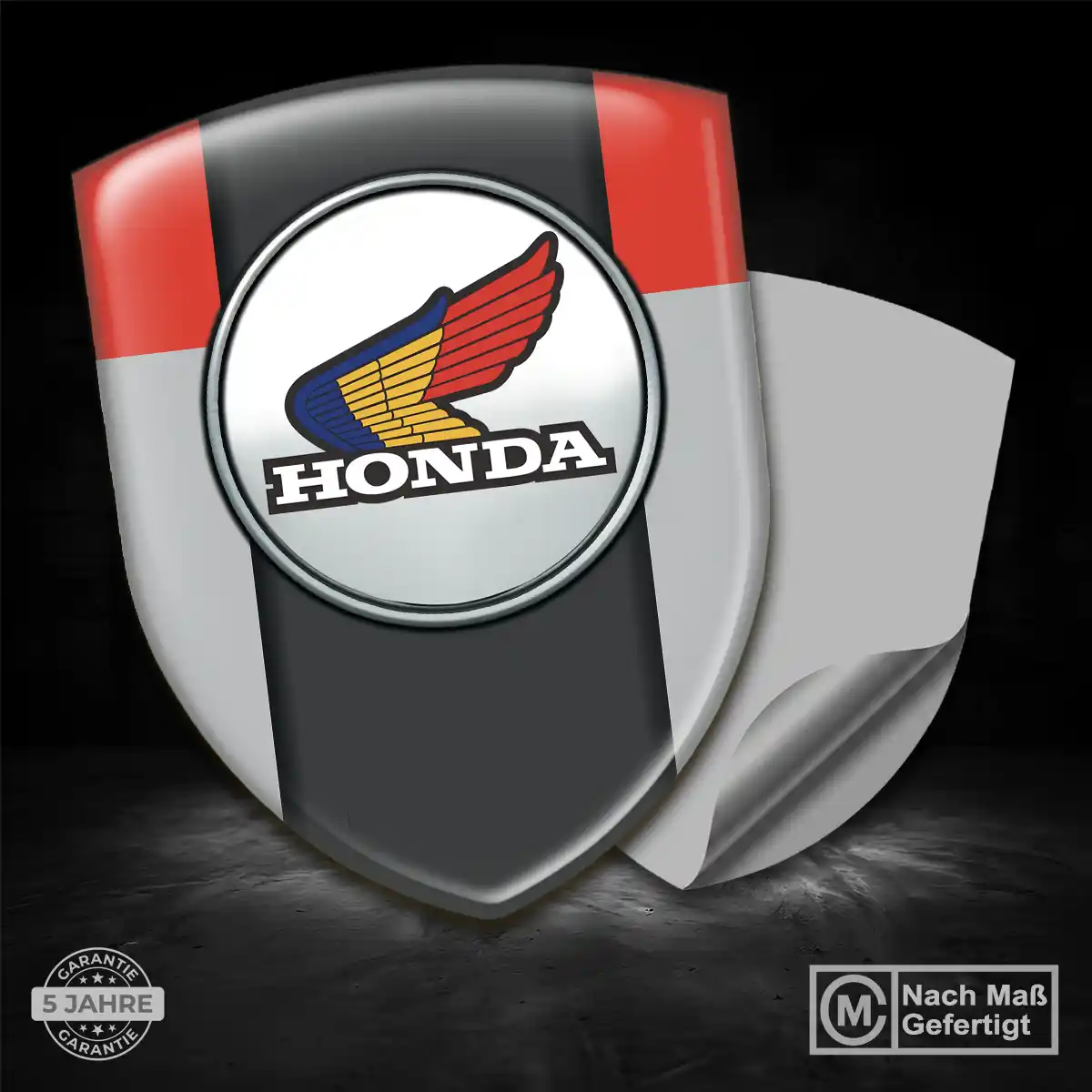Honda 3D Gel Aufkleber Emblem Interieurdesign