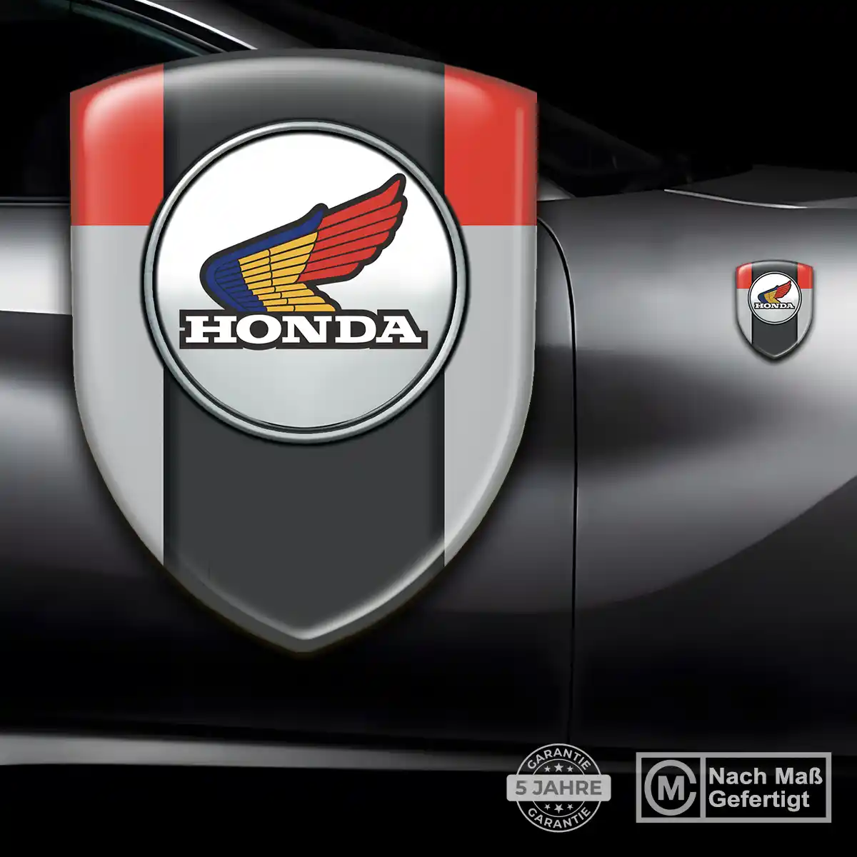 Honda 3D Gel Aufkleber Emblem Interieurdesign