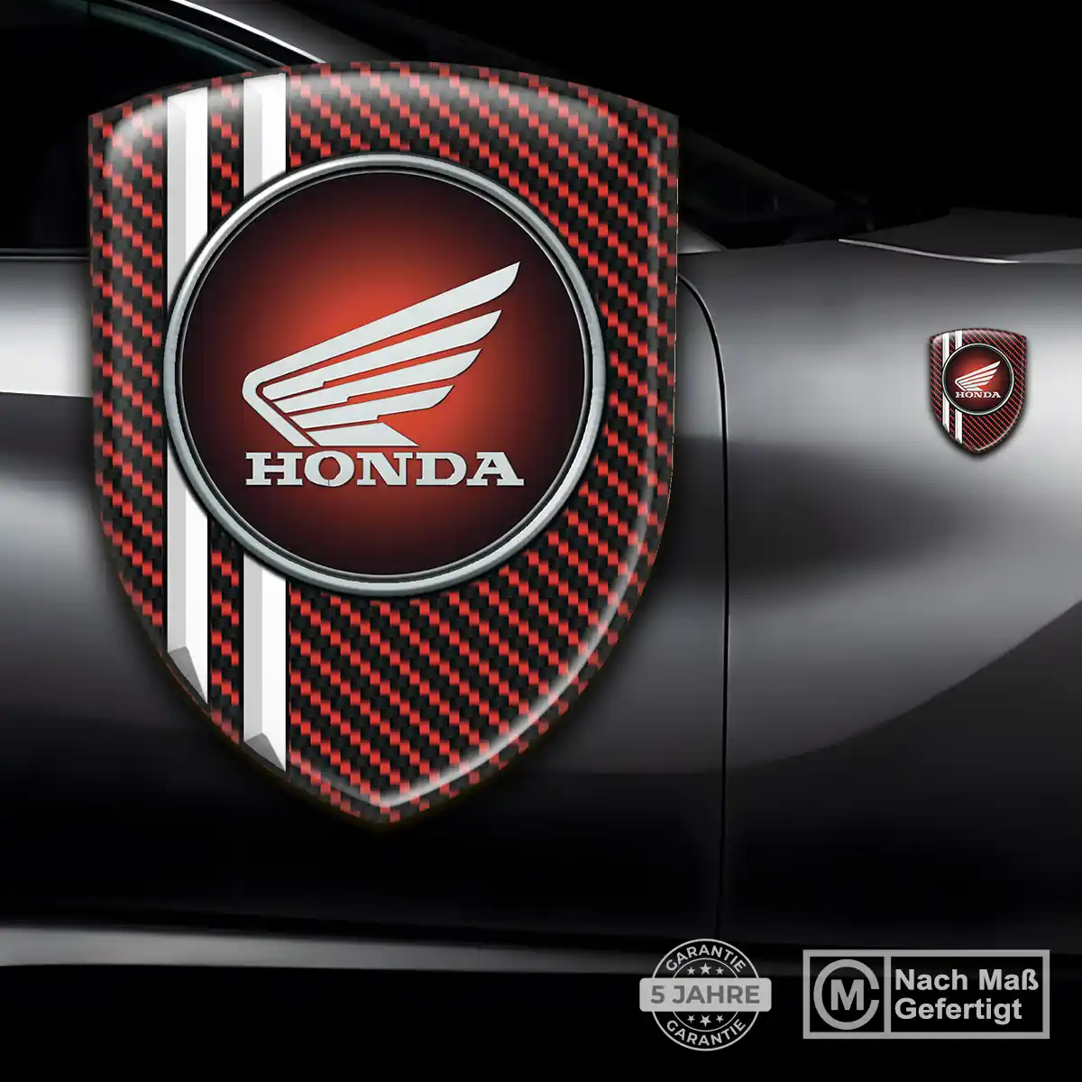 Honda 3D Gel Aufkleber Emblem Luxus-Edition