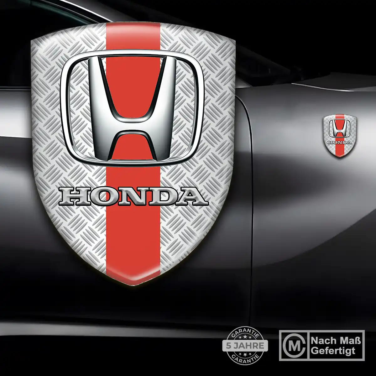 Honda 3D Gel Aufkleber Emblem Tuningfahrzeug