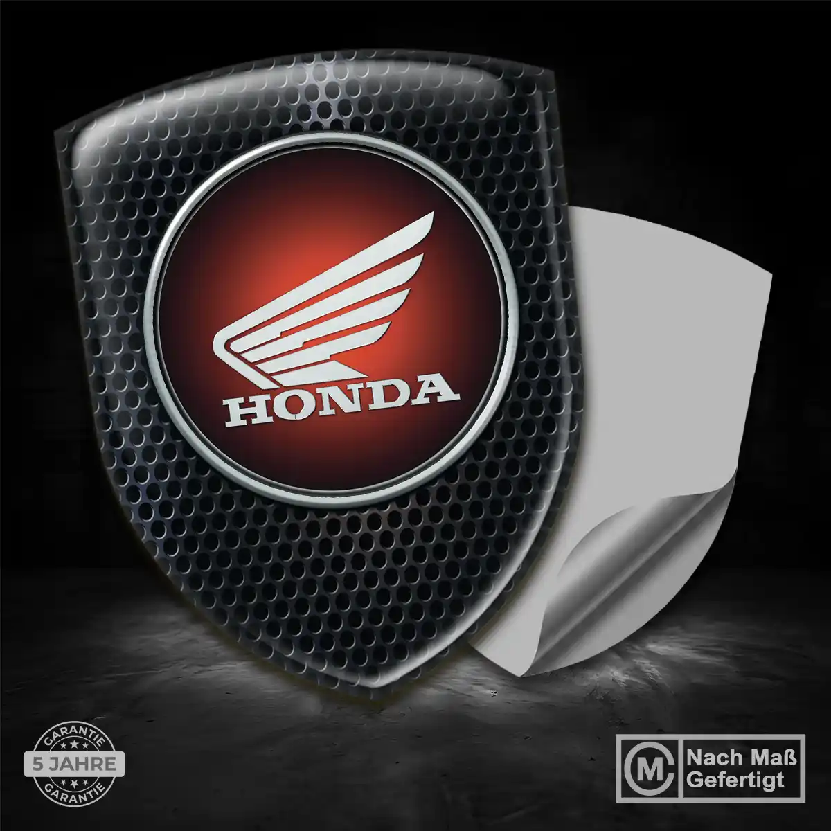 Honda 3D Gel Aufkleber Embleme Auto Exterieurdesign