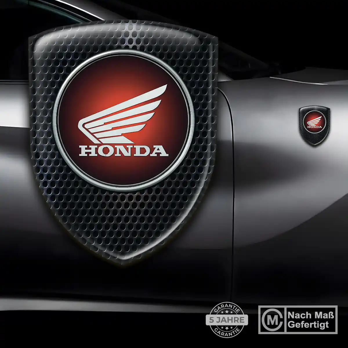 Honda 3D Gel Aufkleber Embleme Auto Exterieurdesign