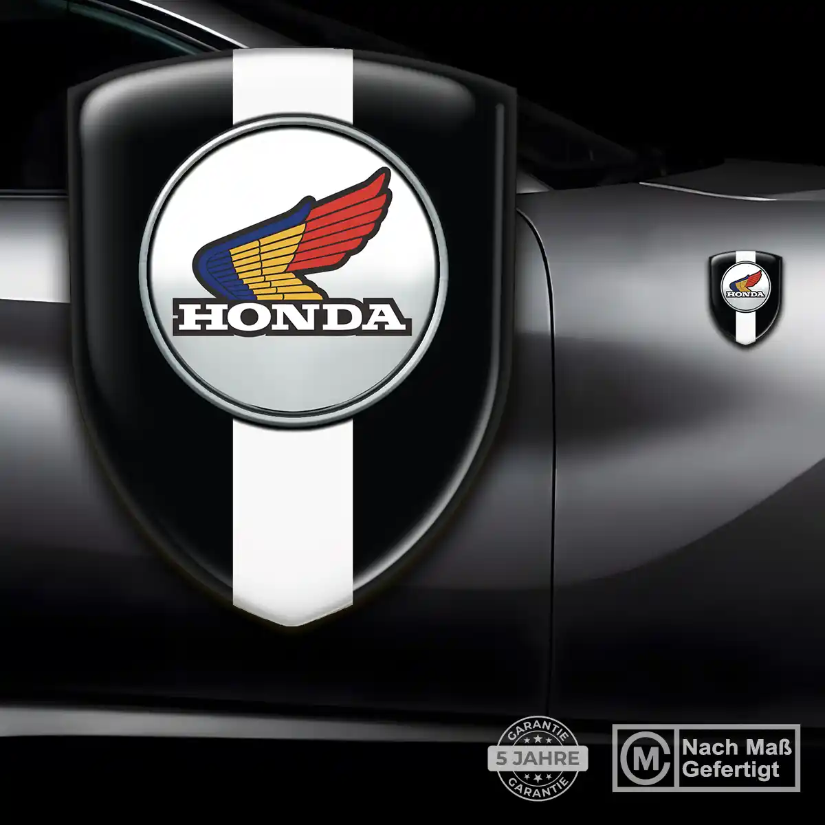 Honda 3D Gel Aufkleber Embleme Auto Interieurdesign