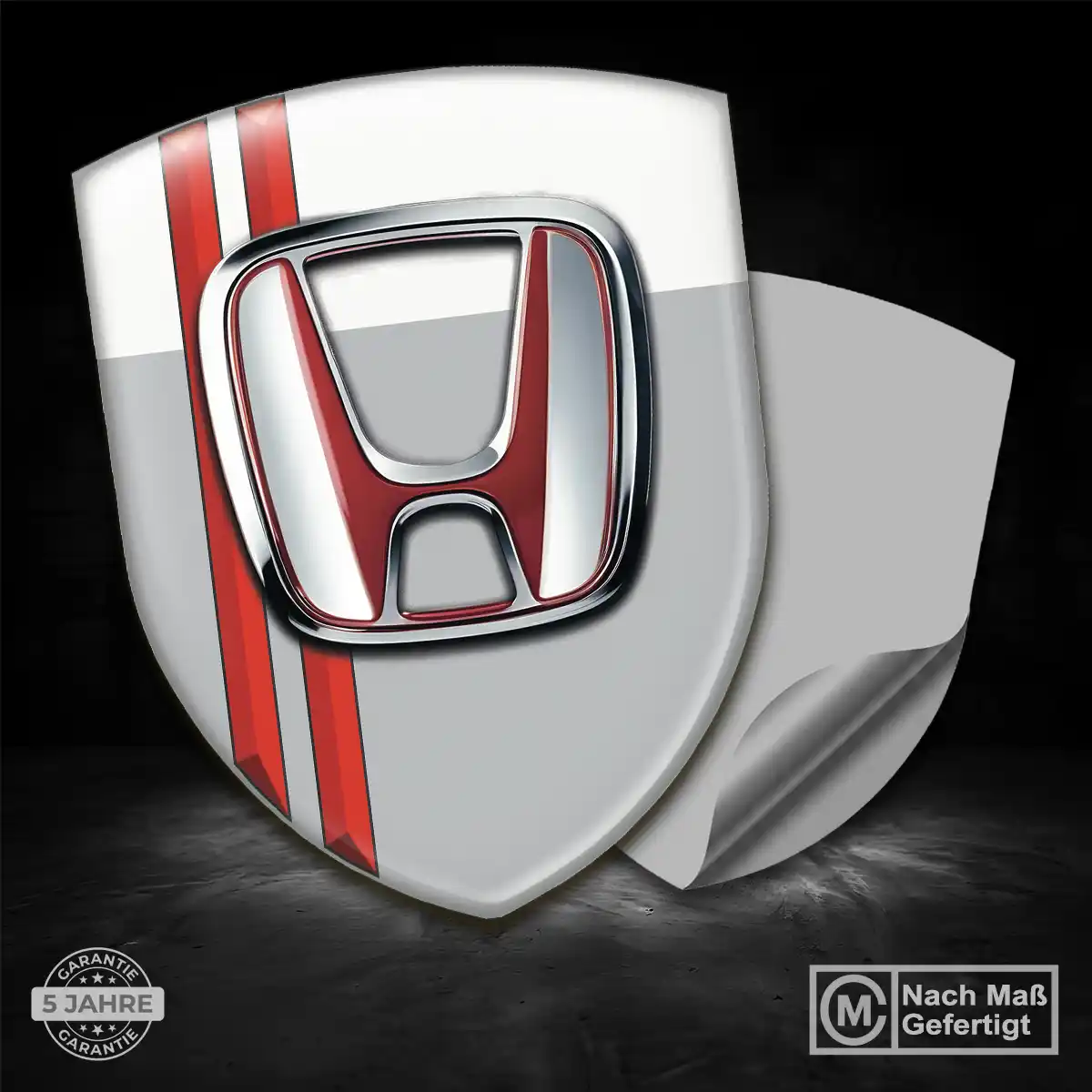 Honda 3D Gel Aufkleber Embleme Auto Markenedition
