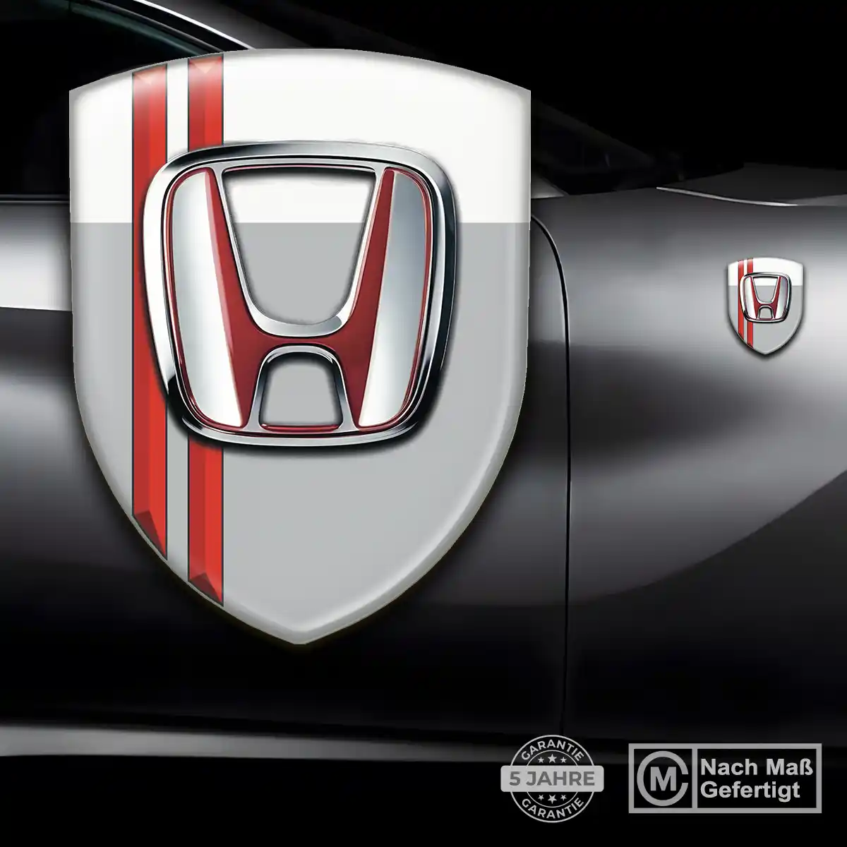 Honda 3D Gel Aufkleber Embleme Auto Markenedition