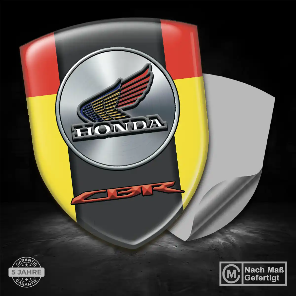 Honda 3D Gel Aufkleber Embleme Auto Premium-Edition