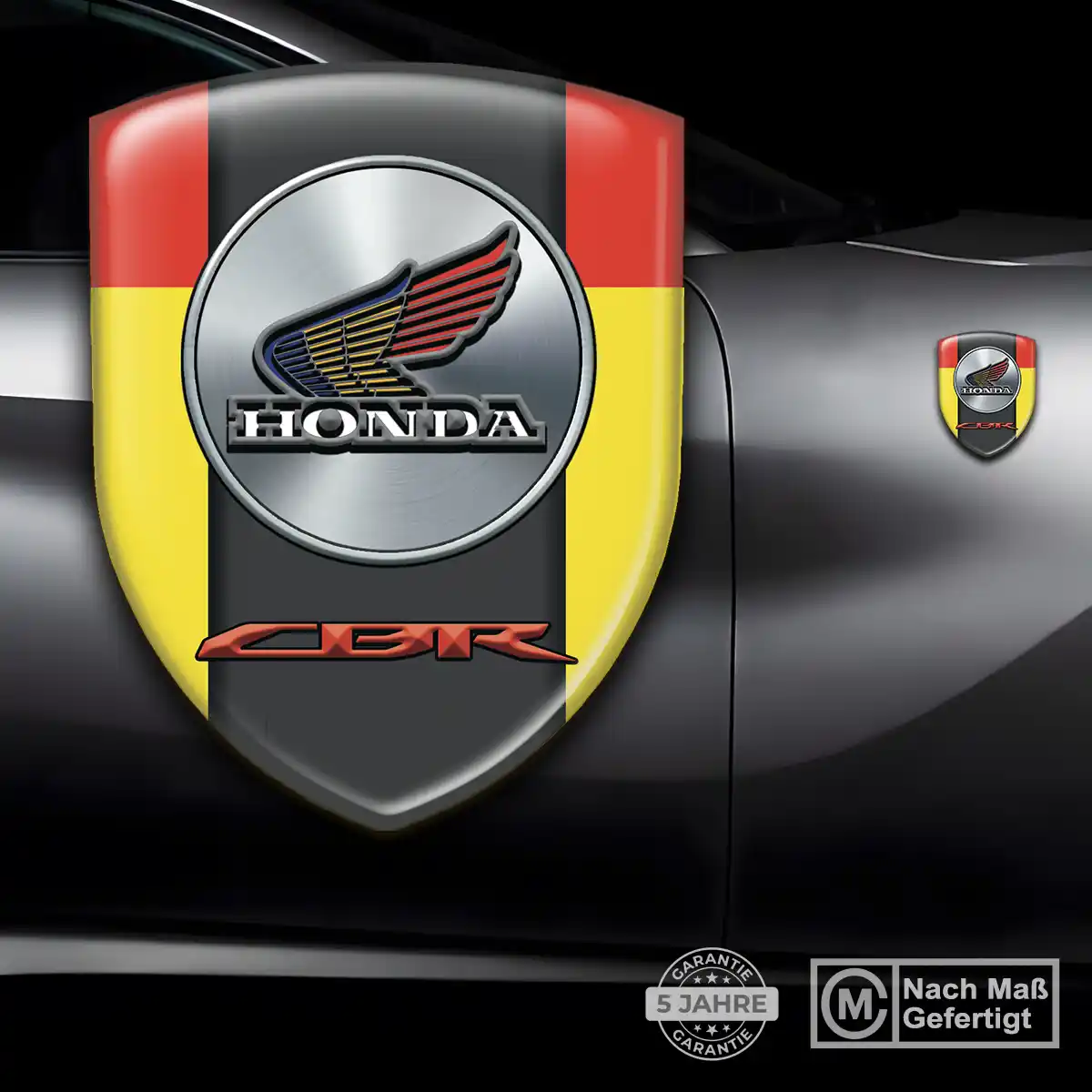 Honda 3D Gel Aufkleber Embleme Auto Premium-Edition