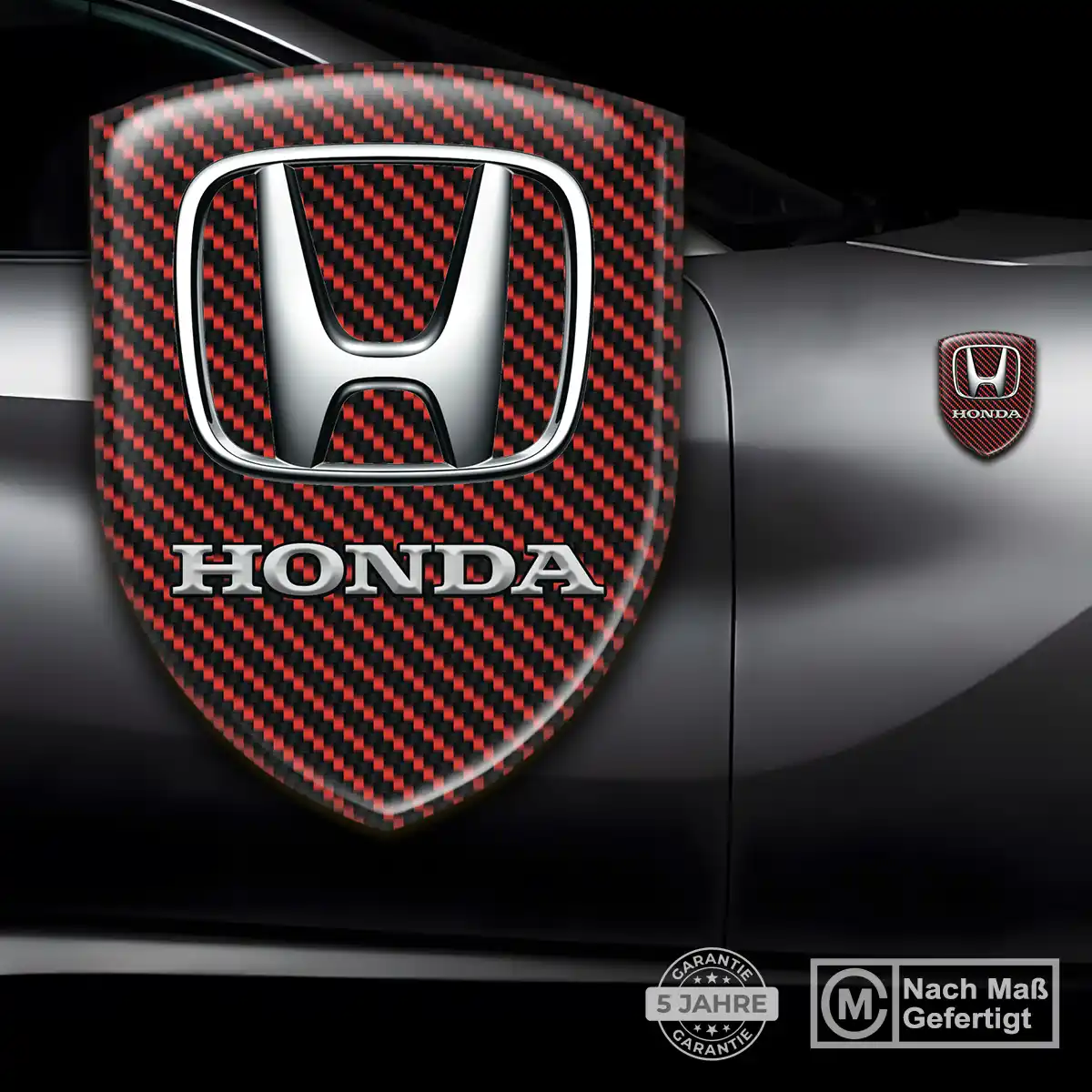 Honda 3D Gel Aufkleber Embleme Auto Premiumqualität