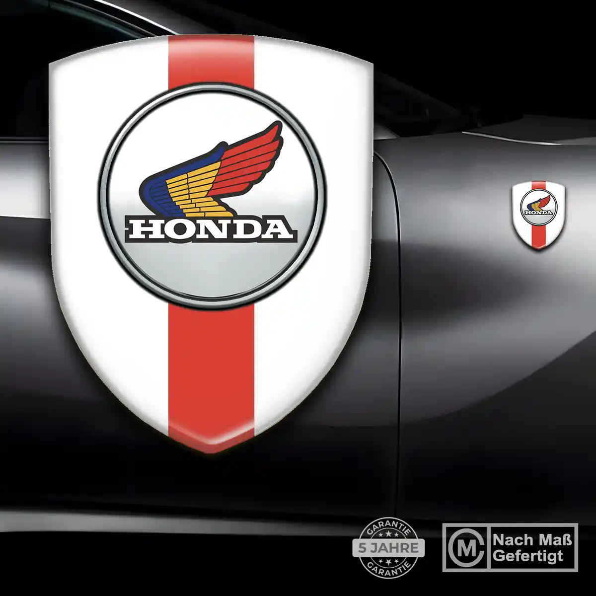 Honda 3D Gel Aufkleber Embleme Edles Design