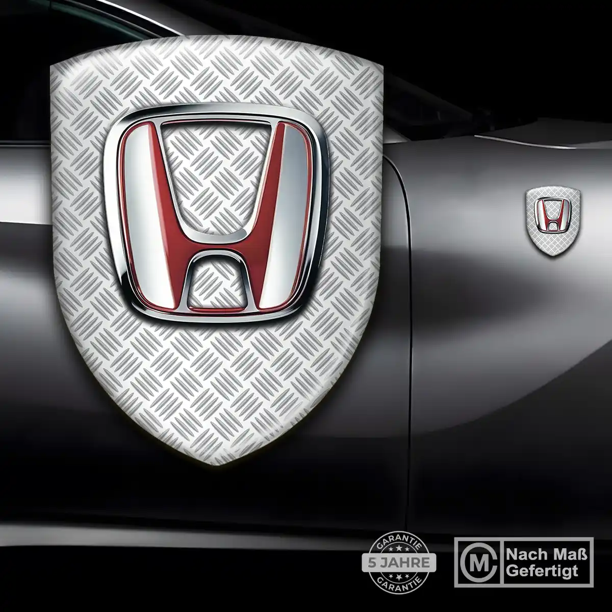 Honda 3D Gel Aufkleber Embleme Hochwertiges Harz