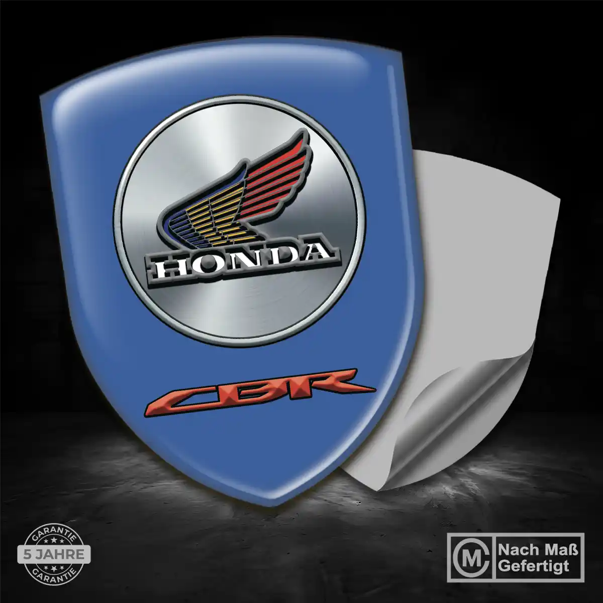 Honda 3D Gel Aufkleber Embleme Interieurdesign