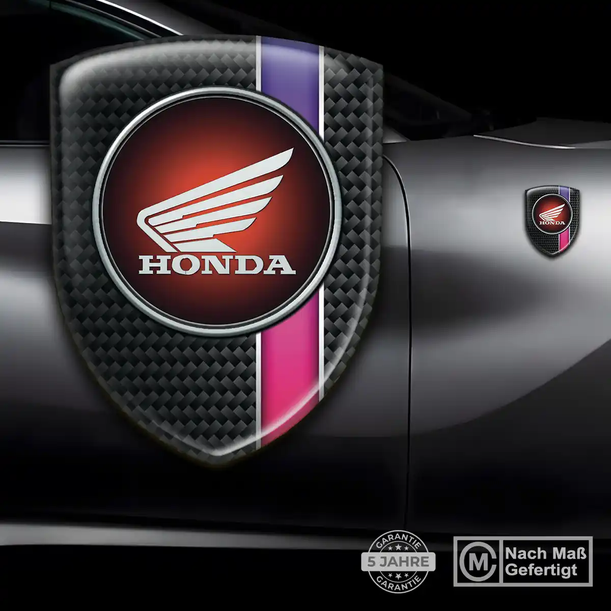 Honda 3D Gel Aufkleber Embleme Luxus-Edition