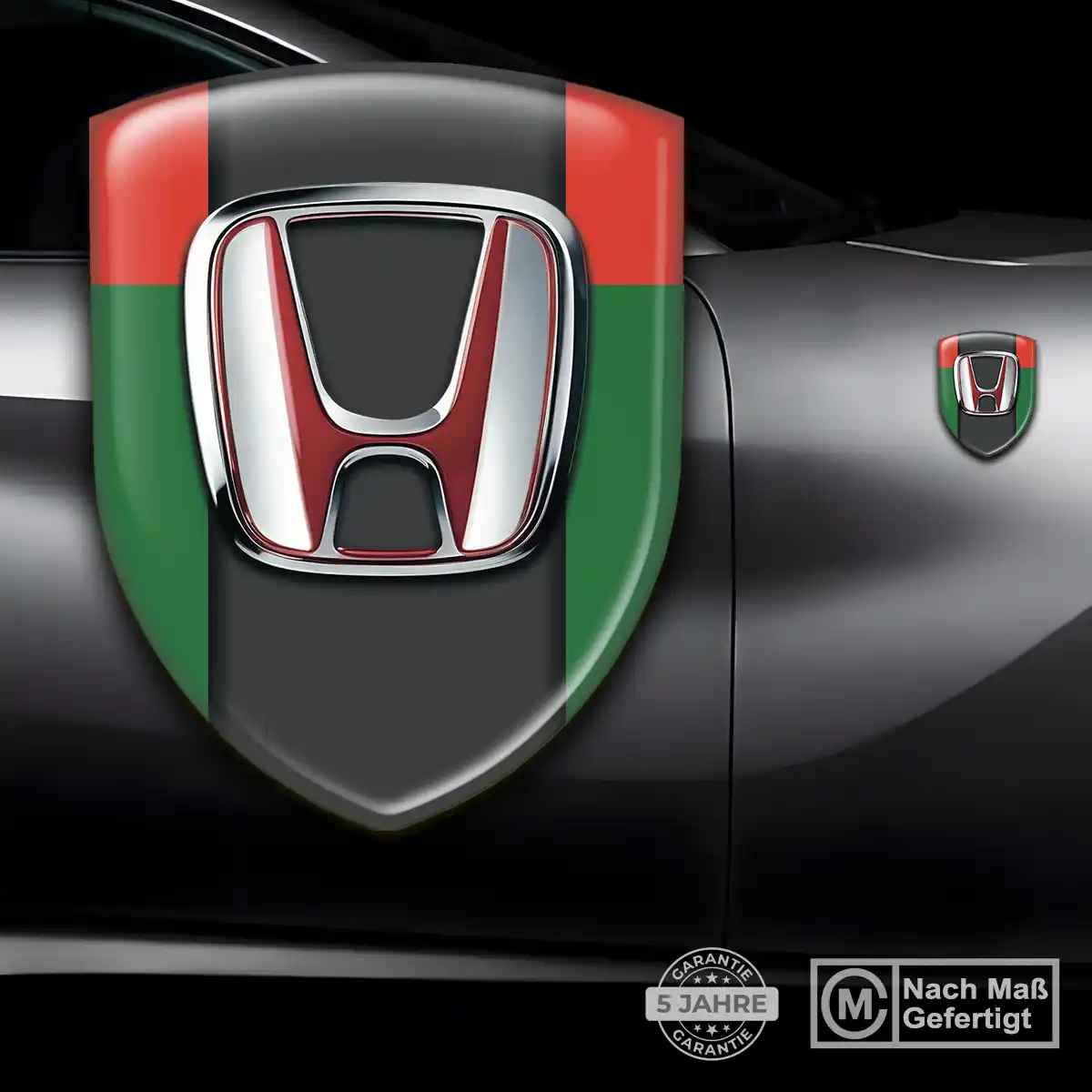 Honda 3D Gel Aufkleber Embleme Premiumqualität