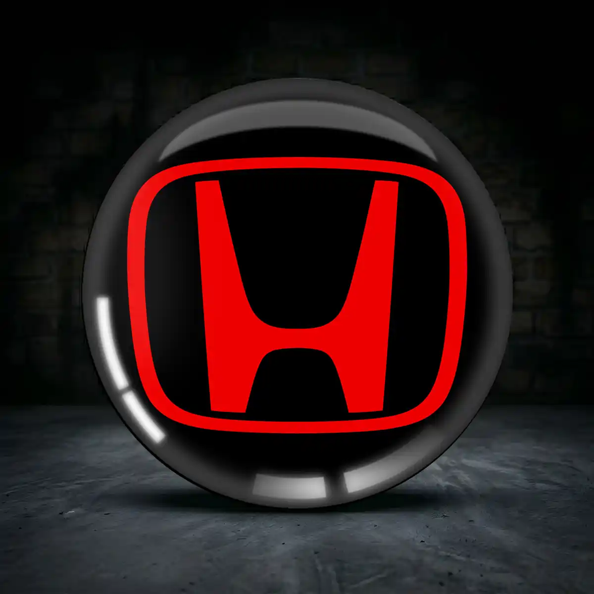 Honda 3D Gel Aufkleber Embleme Stilvolles Design