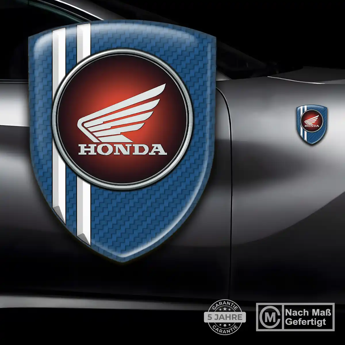 Honda 3D Gel Aufkleber Embleme Tuningfahrzeug